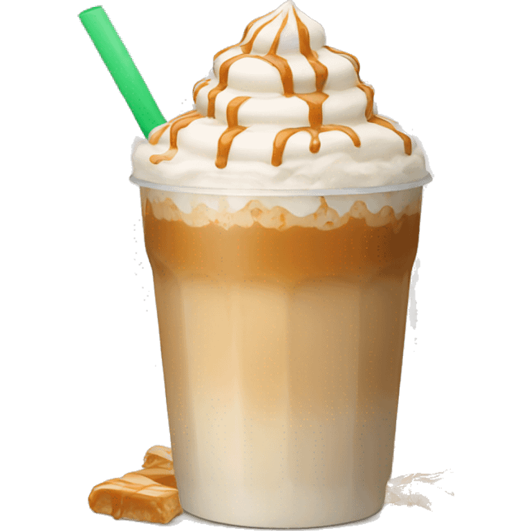 Iced Caramel Oat Latte emoji