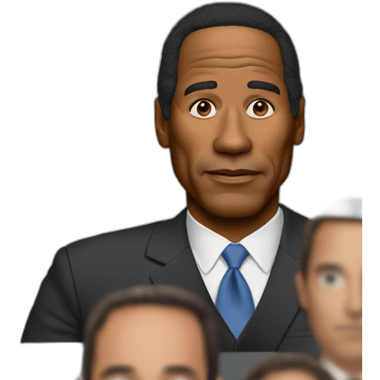 oj simpson creepy emoji