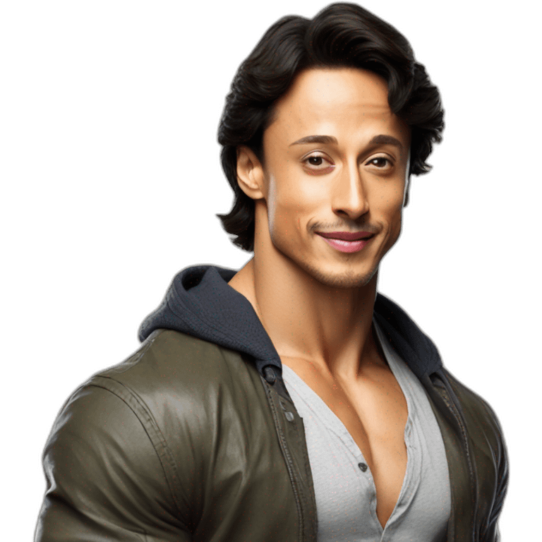 Tiger shroff  emoji