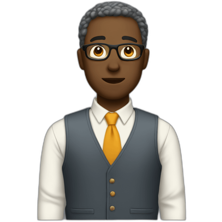 Journalist informal cloth mulato emoji