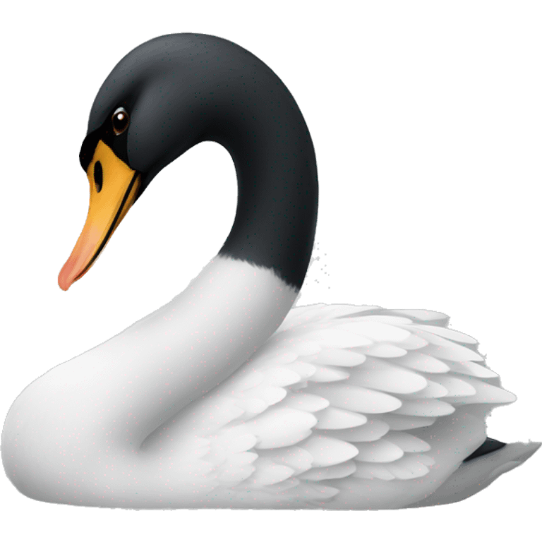 Cisne negro  emoji