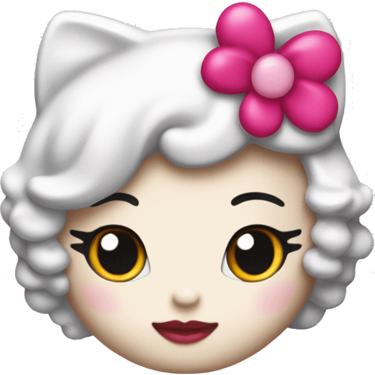 hello kitty coquette emoji