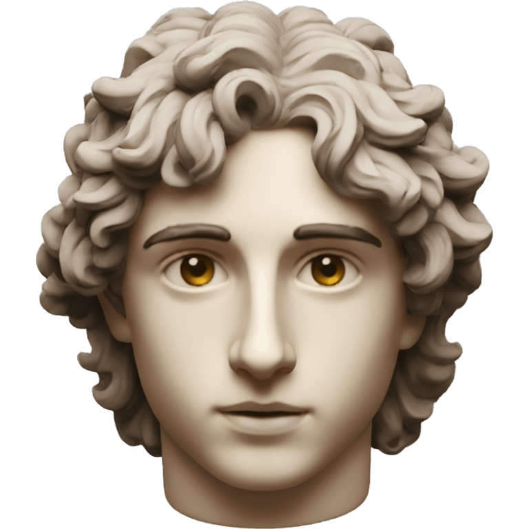 timothee chalamet roman sculpture emoji