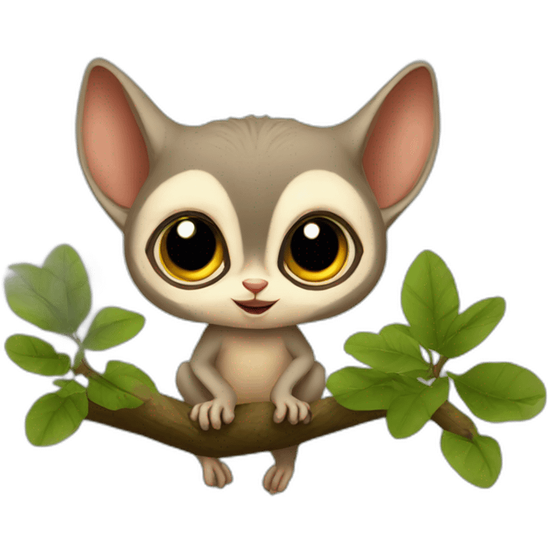 Bush baby emoji