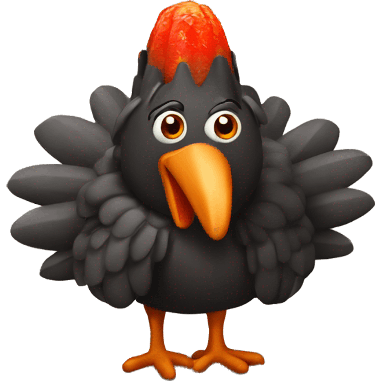 turkey volcano emoji