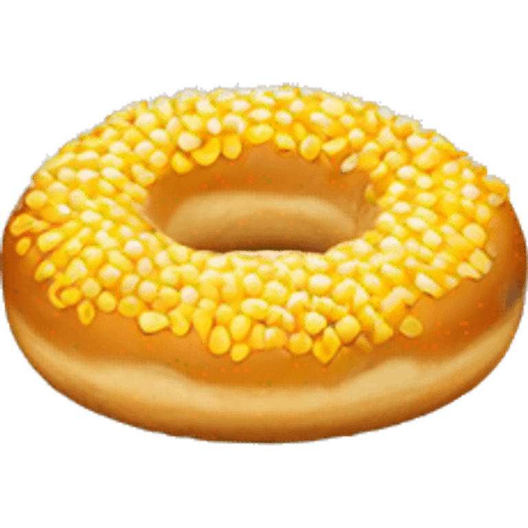 corn doughnut emoji