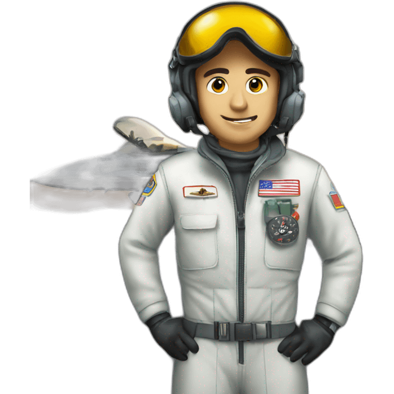 f16 with car pilot emoji