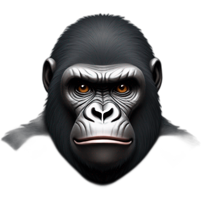 Gorilla planet of the apes emoji