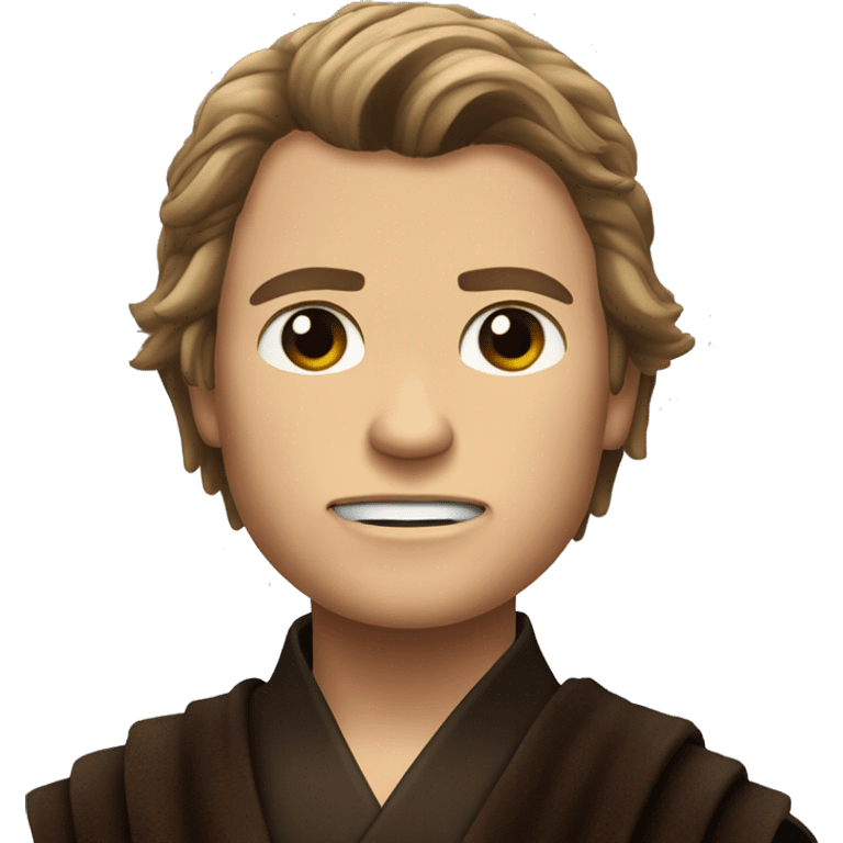 Anakin Skywalker in revenge of the Sith with his scar emoji