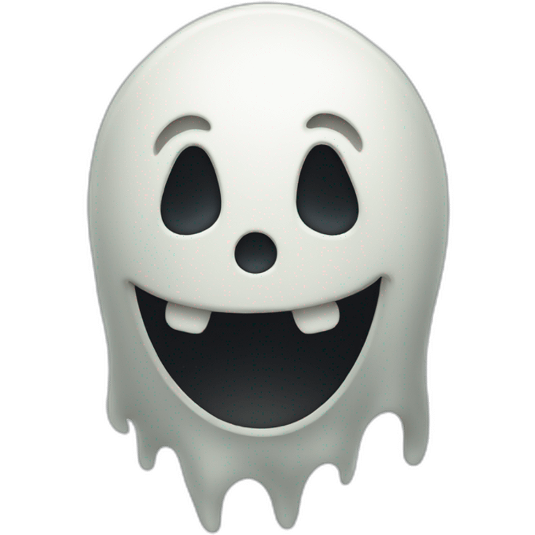 playful ghost emoji