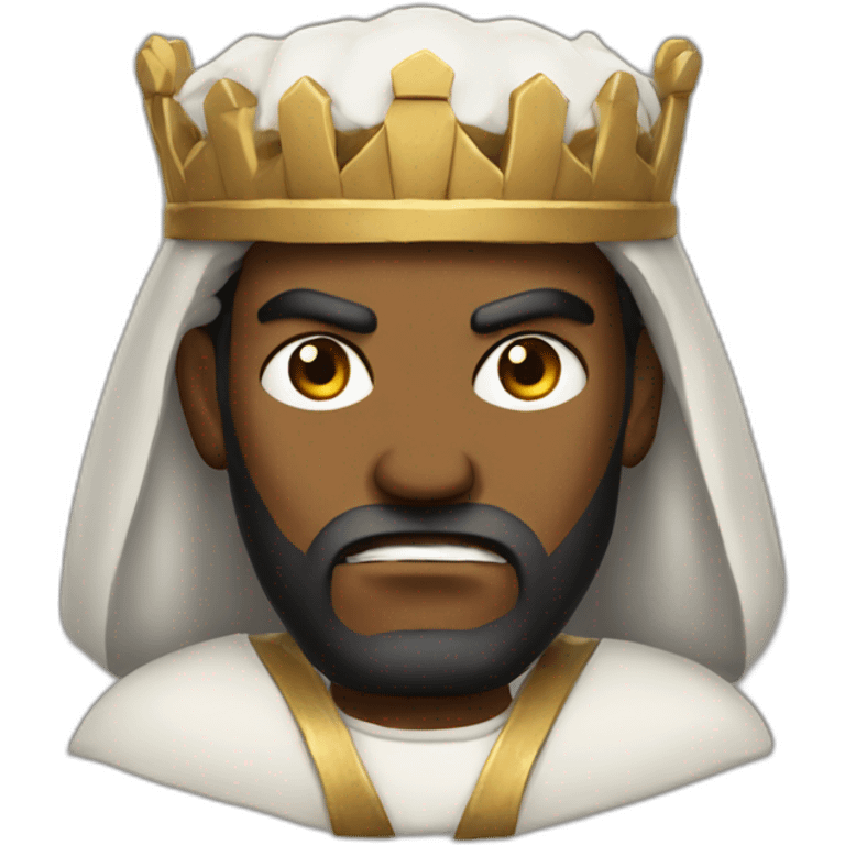 angry israelite king emoji