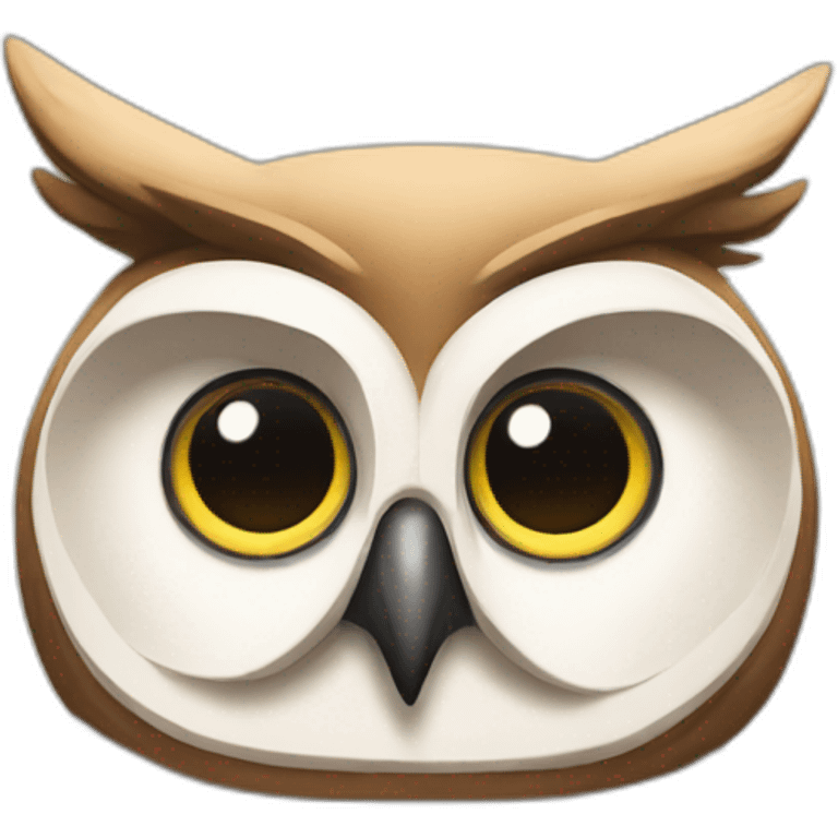 stoic owl emoji