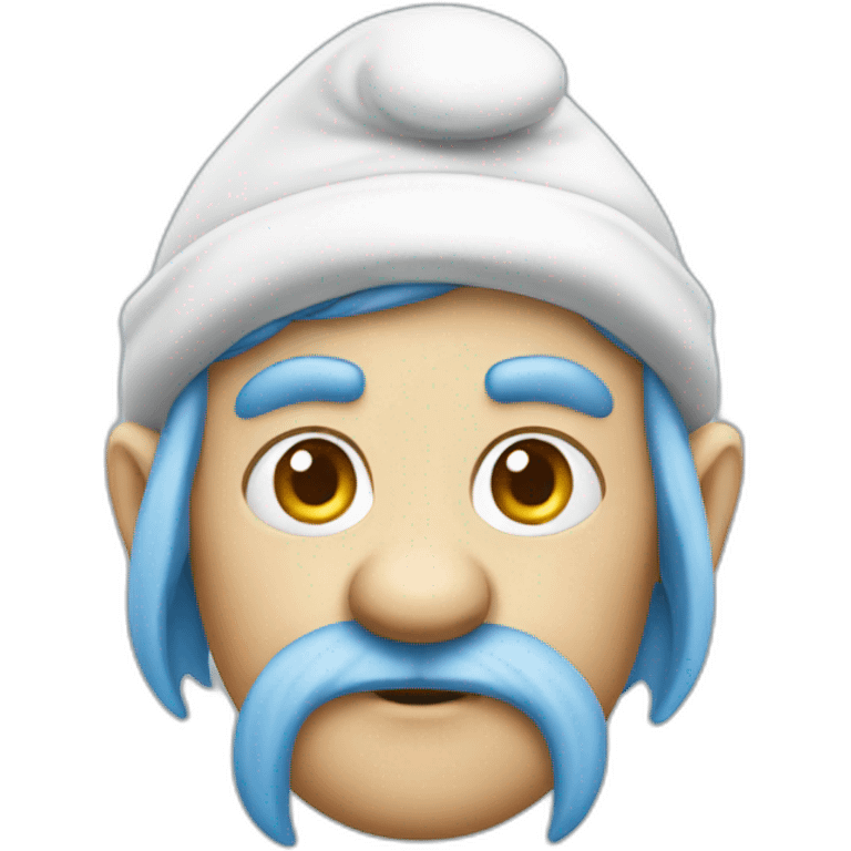 old smurf emoji