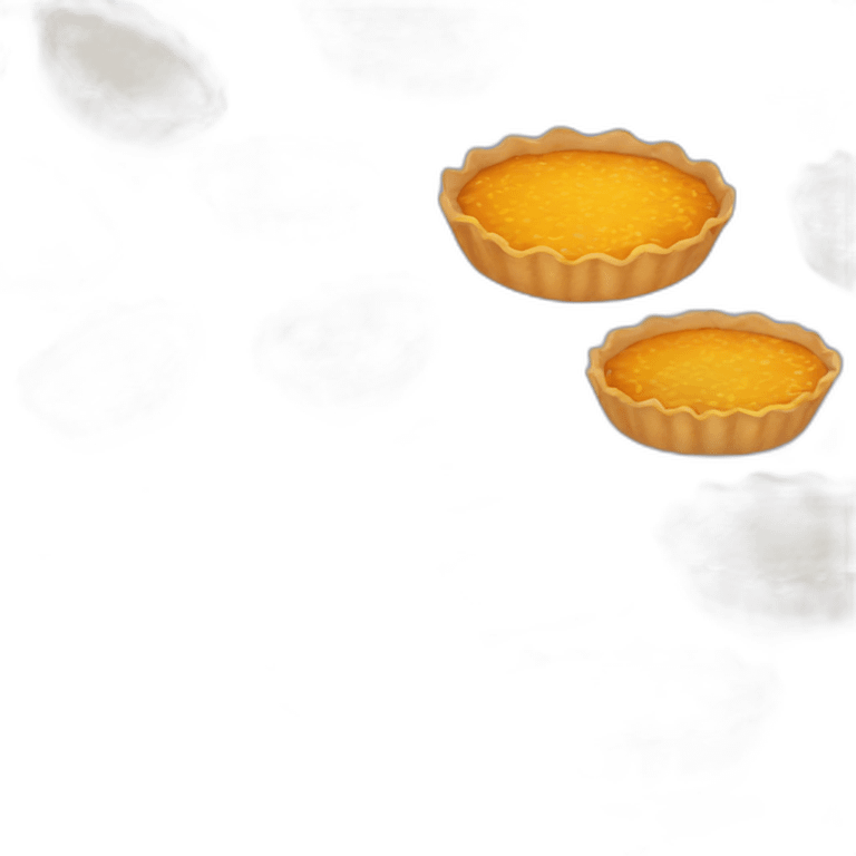 Portugese tart emoji