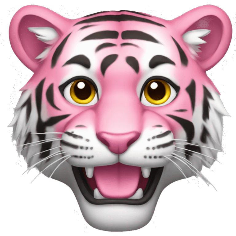 pink tiger emoji