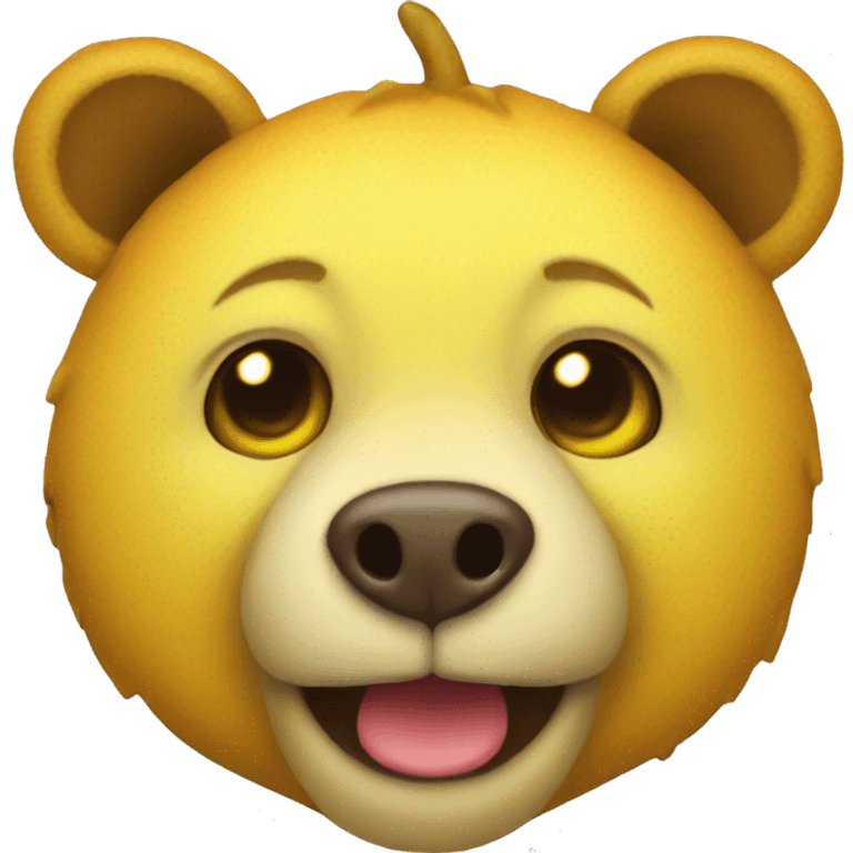 Starfruit bear emoji