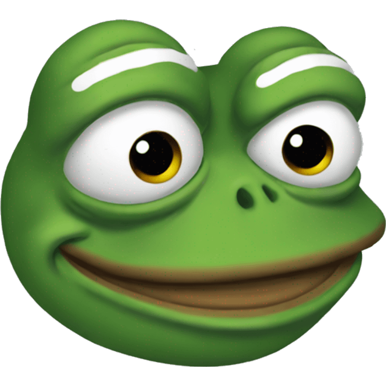 Pepe frog emoji