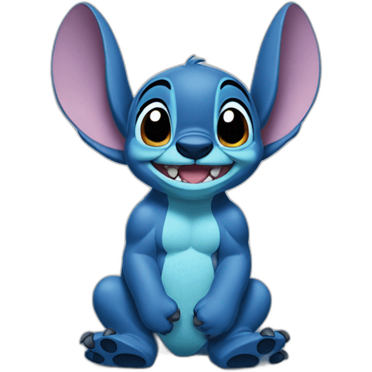 Stitch en Angel Disney emoji