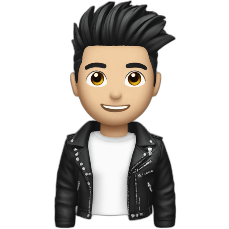 Bill Kaulitz hair spray emoji