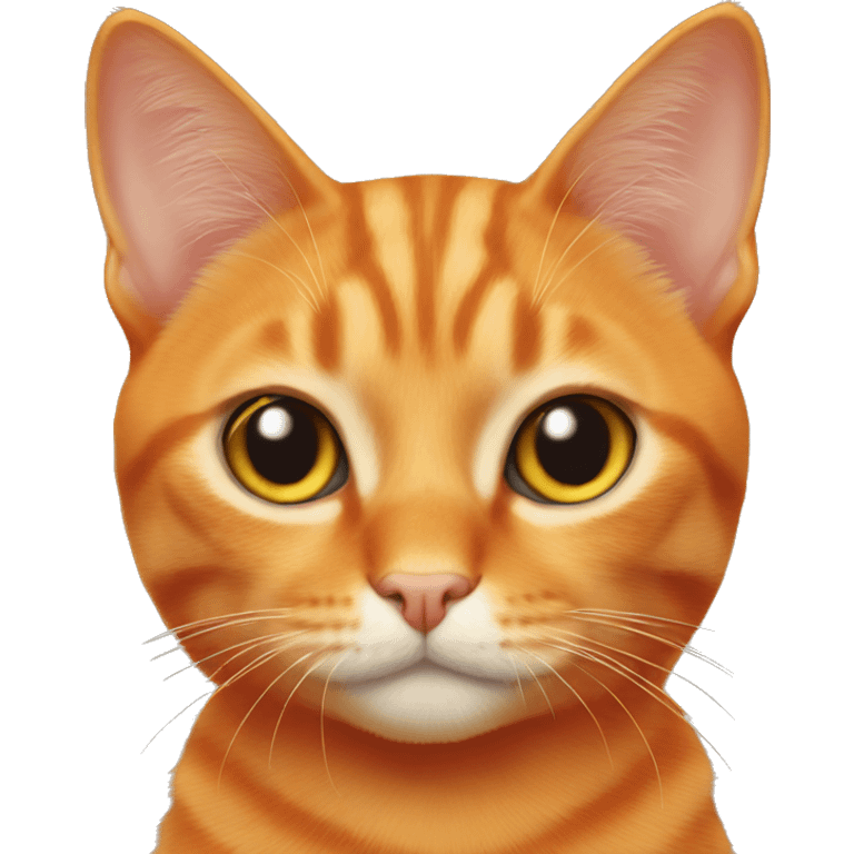 gay orange cat emoji