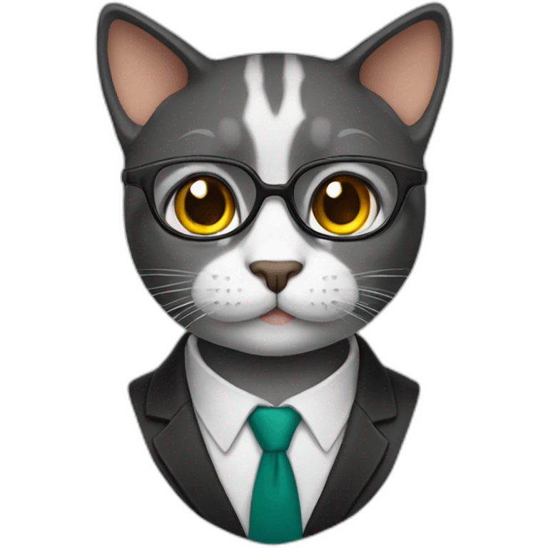 cat student emoji