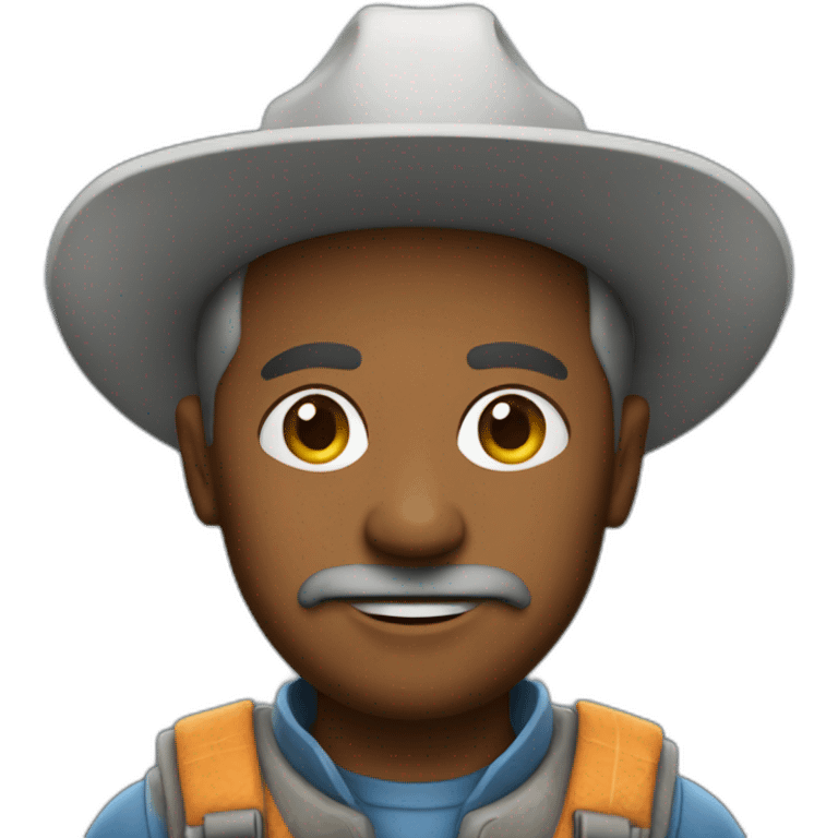 space, farmer emoji