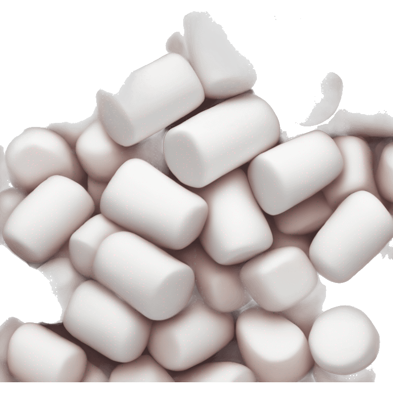 pile of marshmallows  emoji