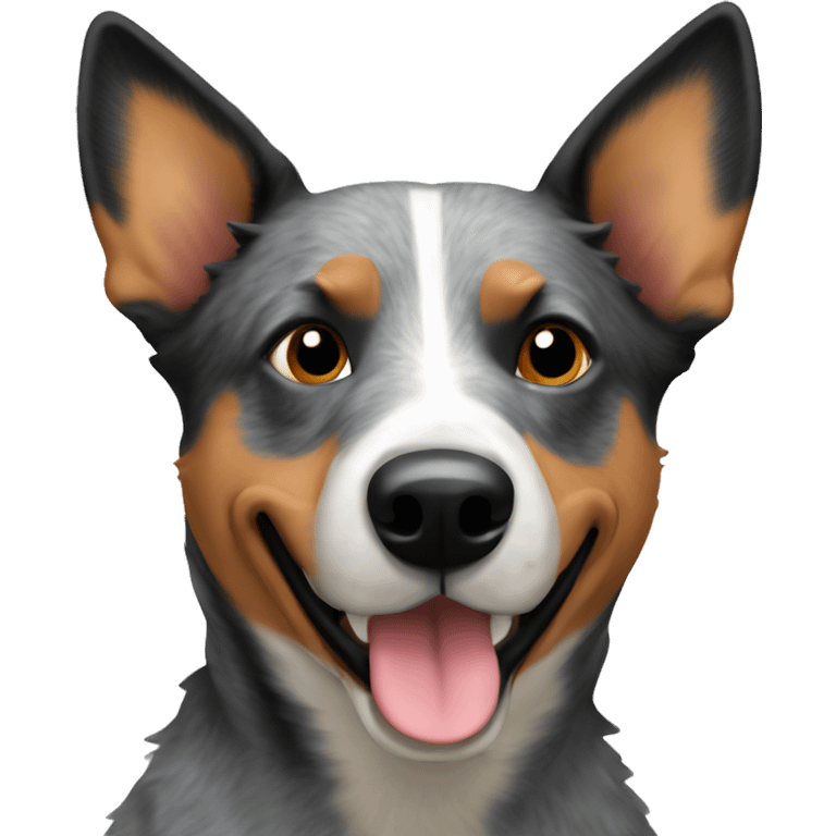 Australian cattle dog  emoji