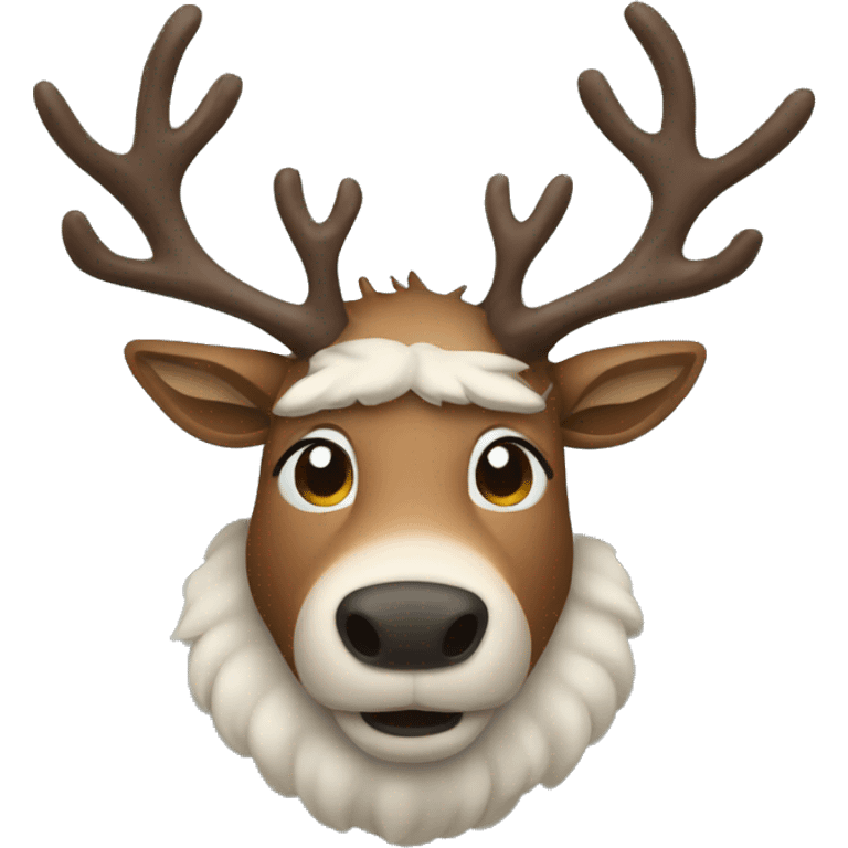 reindeer emoji