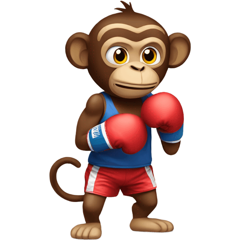 Boxing Monkey emoji