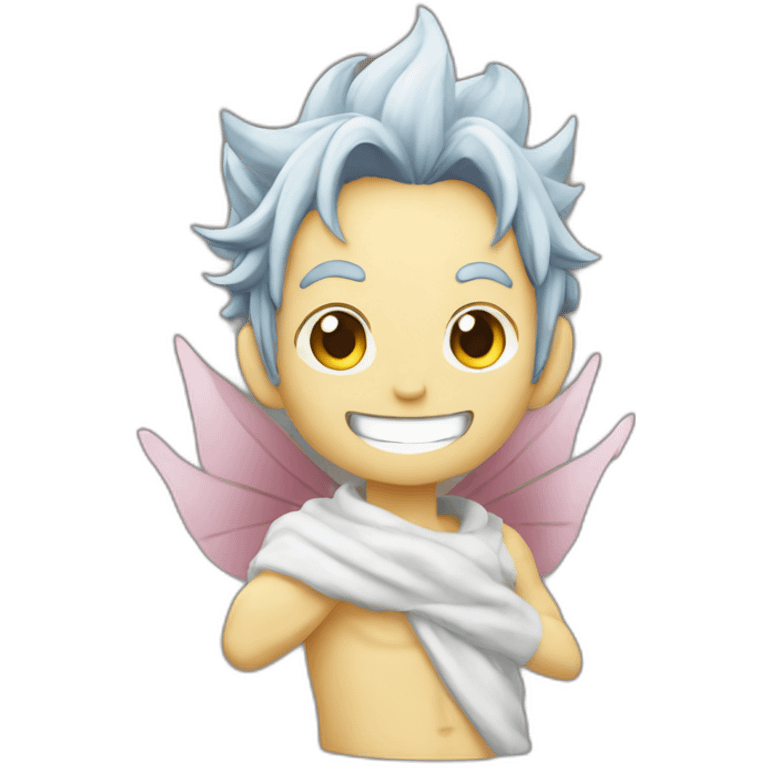 Happy fairy tail emoji