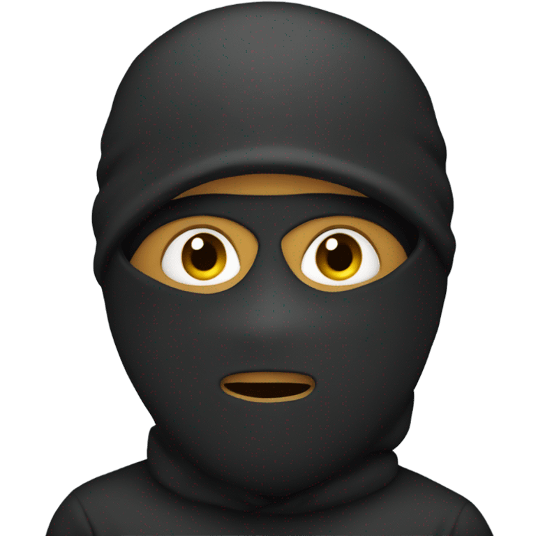 Man with ski mask emoji