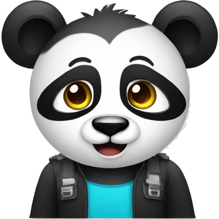 panda video editor emoji