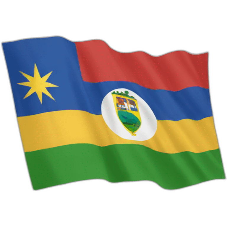 The flag of The Reunion Island  emoji