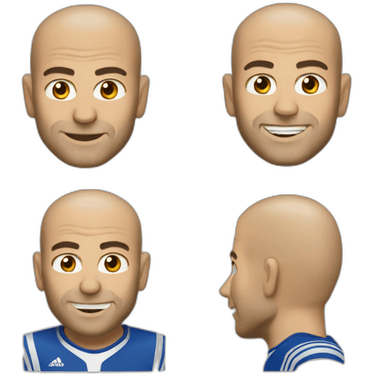 Zinedine Zidane emoji