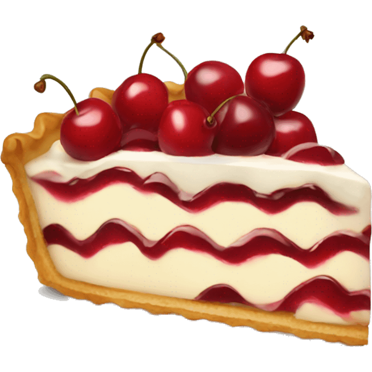 cherry tart  emoji