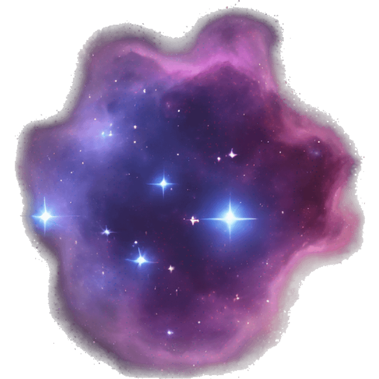 nebula with stars emoji