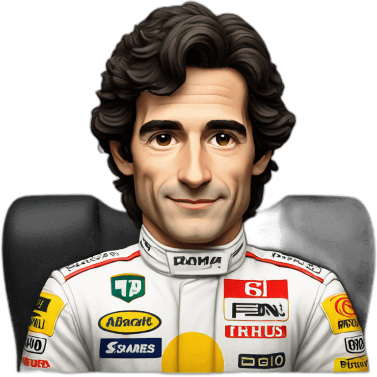 Ayrton Senna f1 emoji