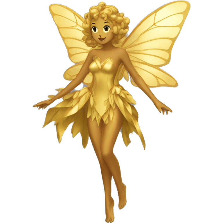 golden nymph Visio emoji