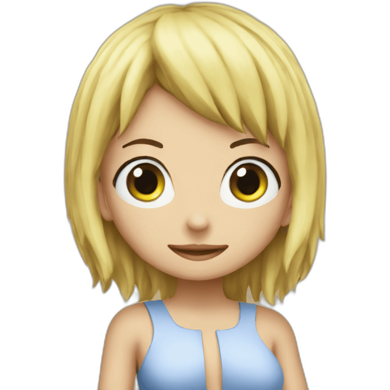 Lucy one piece emoji