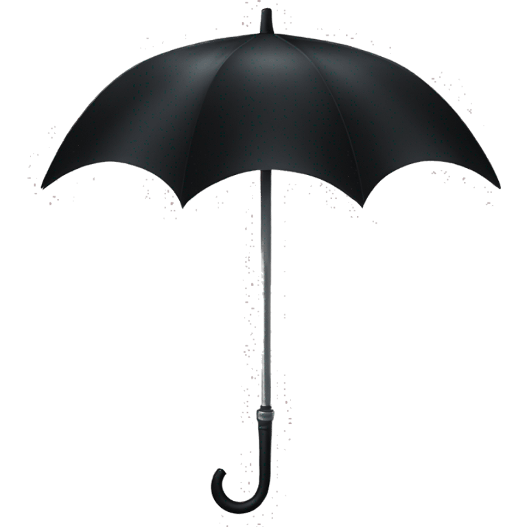 Black gothic umbrella  emoji