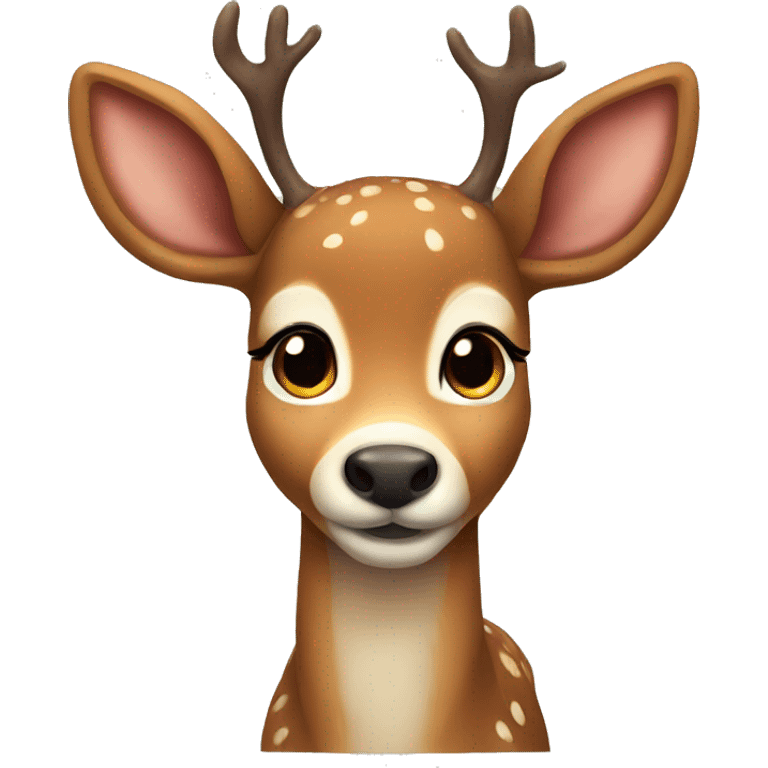 Cute deer emoji