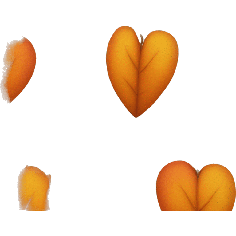 Heart of the autumn colors  emoji