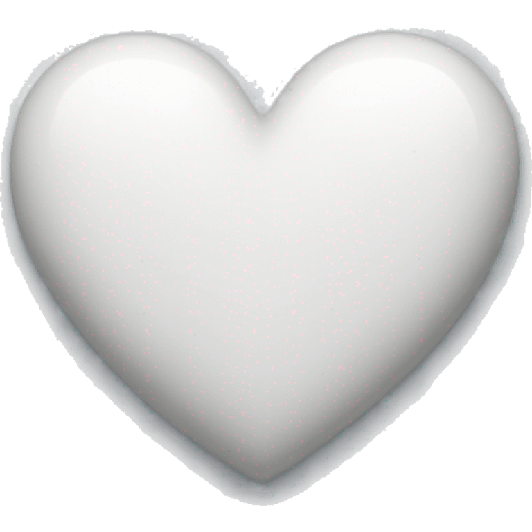 White heart boarder emoji