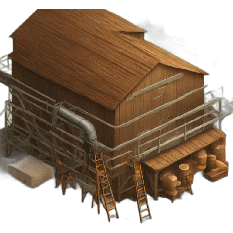 wood factory emoji