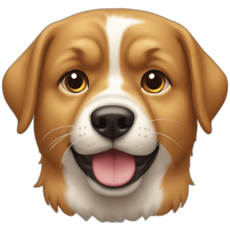 Chat qui mange du chien emoji