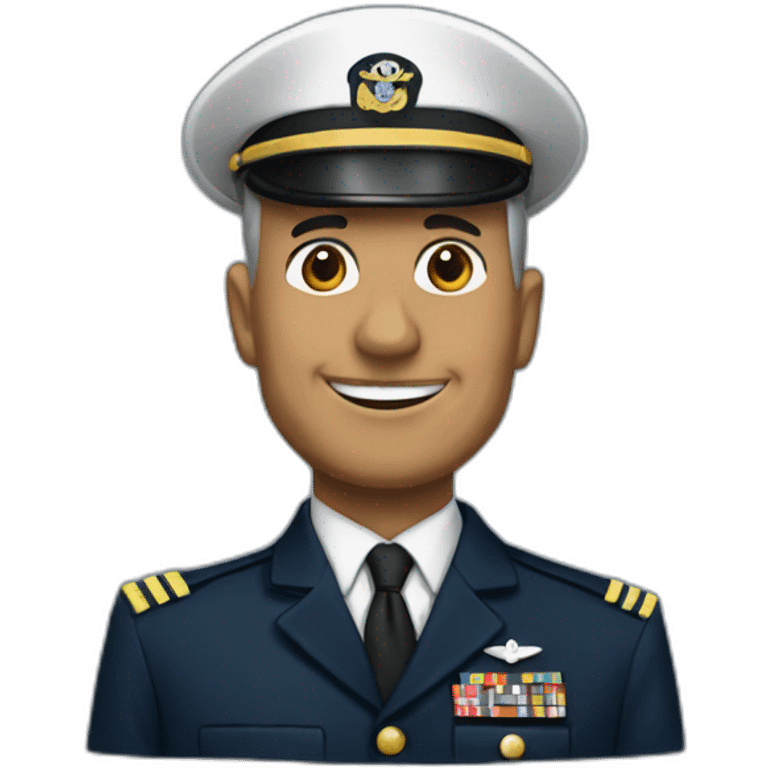 Navy officer retired emoji