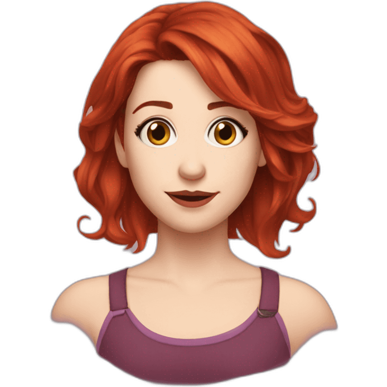 Alice Wetterlund red hair emoji