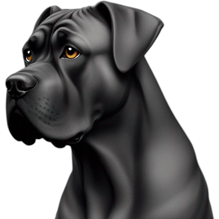 Cane Corso in profile emoji