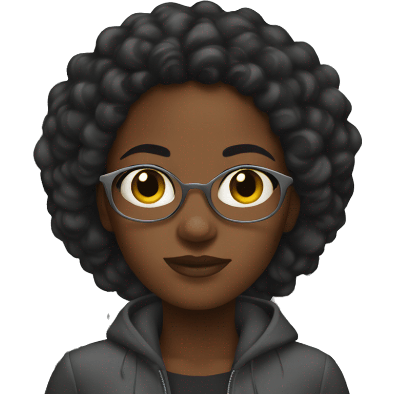 Black girl in New York emoji